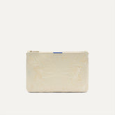PLP |The Convertible Clutch in Moonflower, shown from the front.