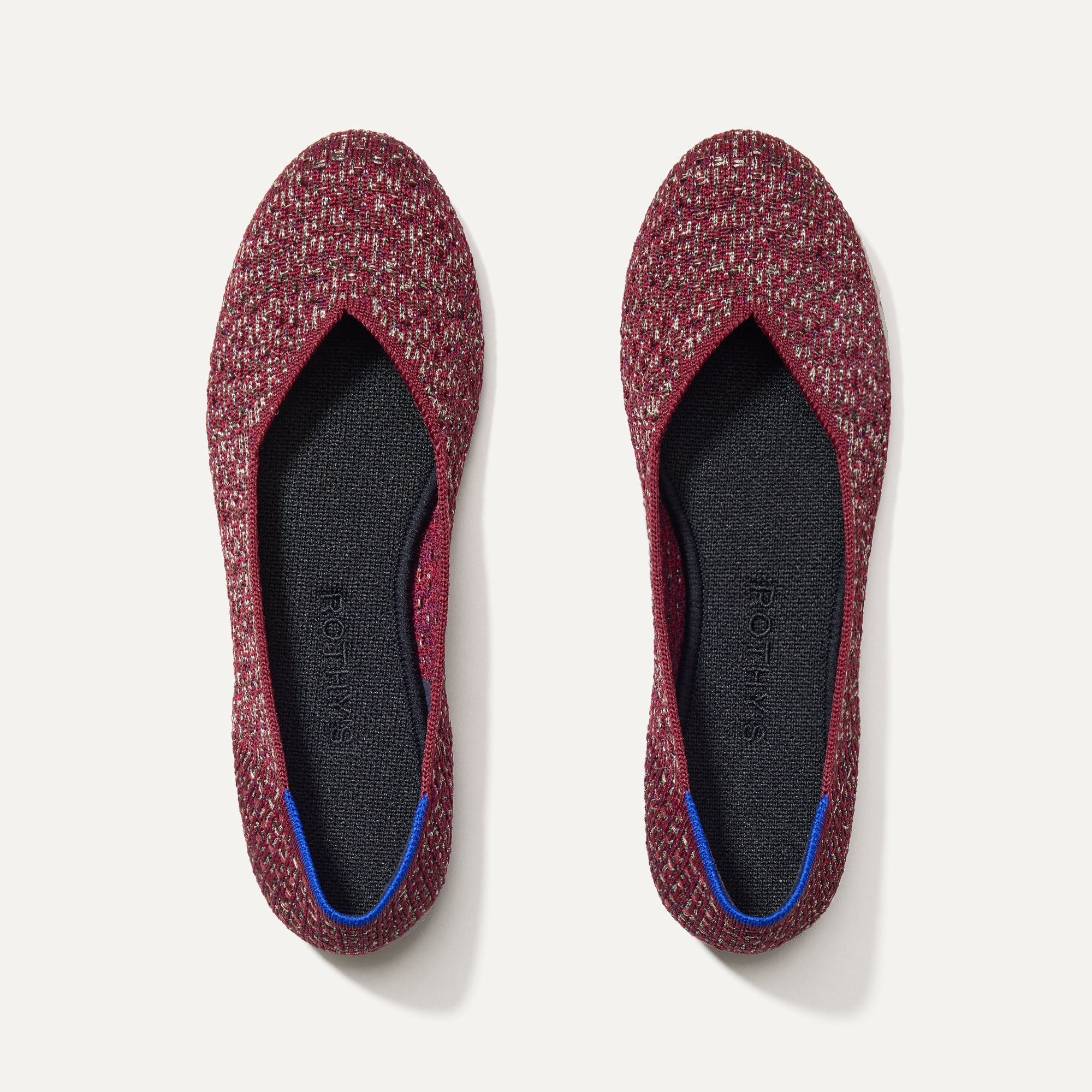 The Flat in Crimson Tweed shown from the top. 