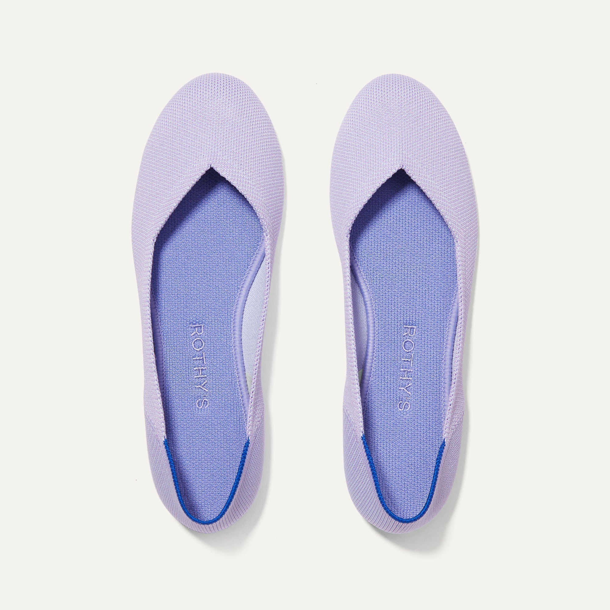 The Flat in Grape Crush shown from the top. 