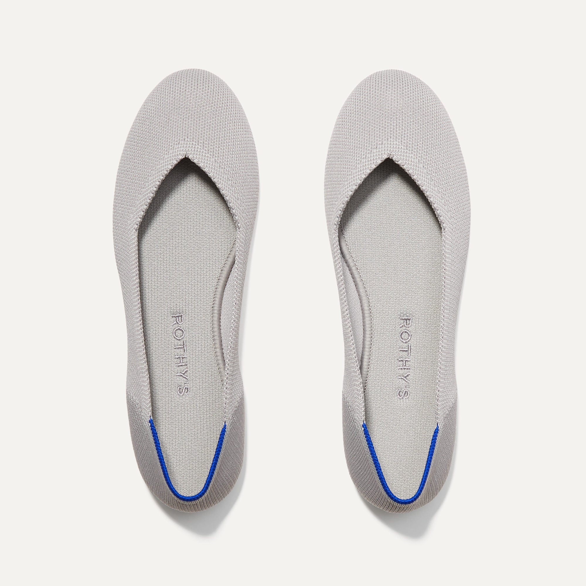 The Flat in Grey Quartz shown from the top. 