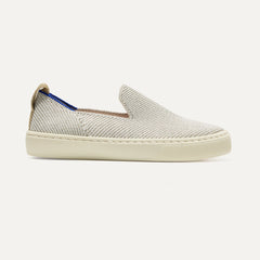 side | The Kids Sneaker in Diamond Twill shown from the side.