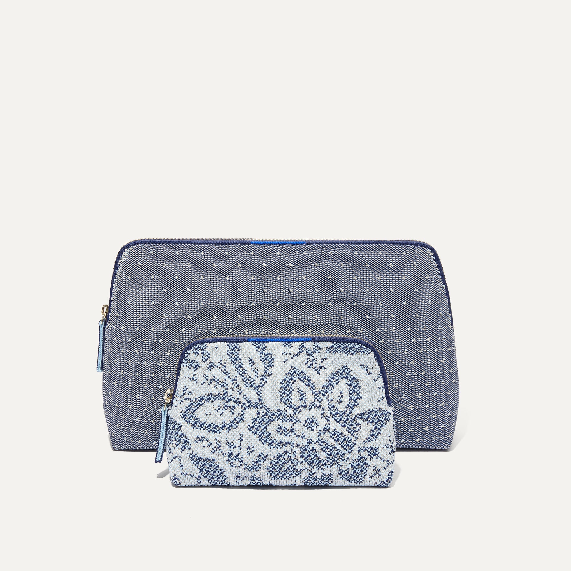 PLP |The Vanity Set in Rain Drop & Jardin Blue.