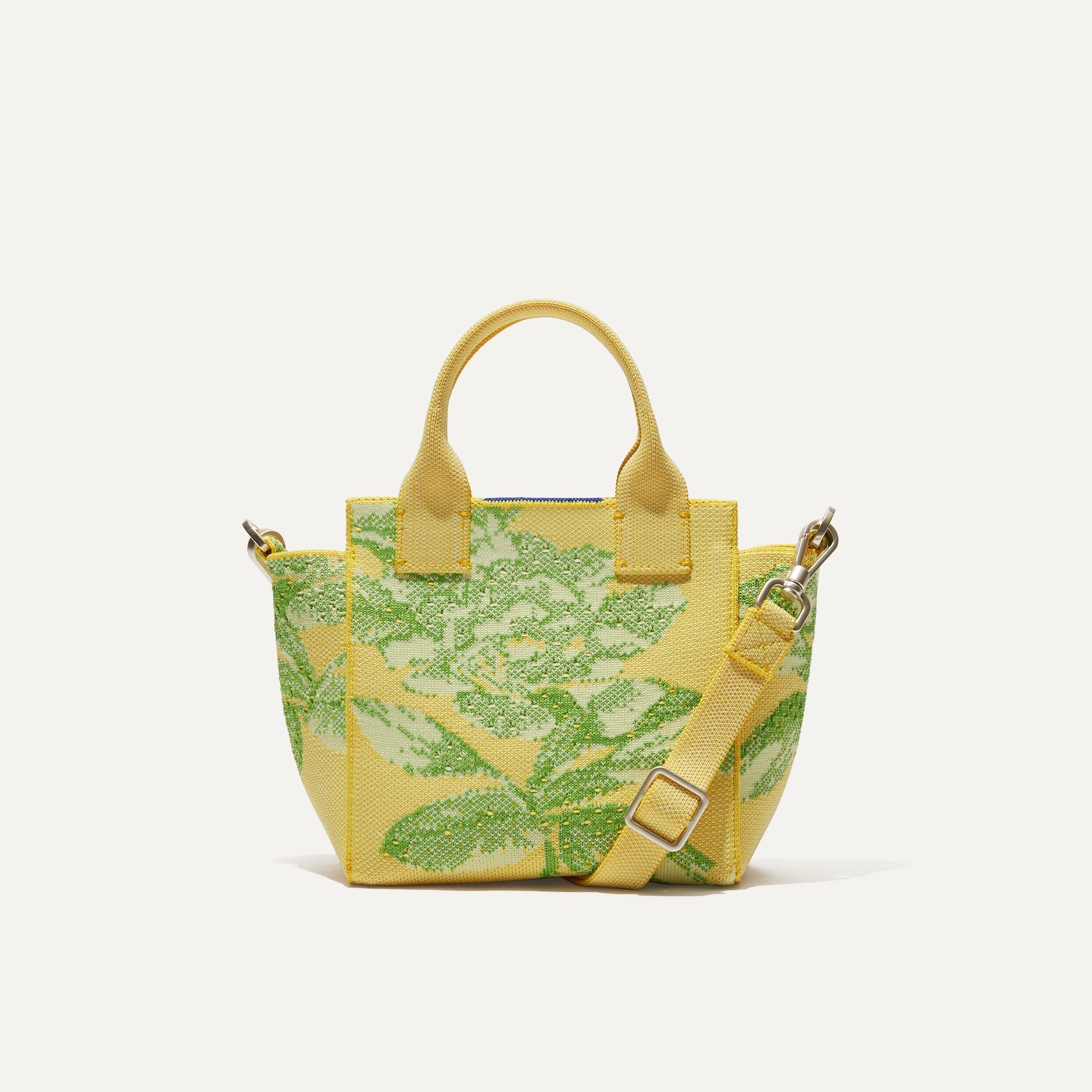 PLP |The Mini Handbag in Limoncello Floral shown from the front.