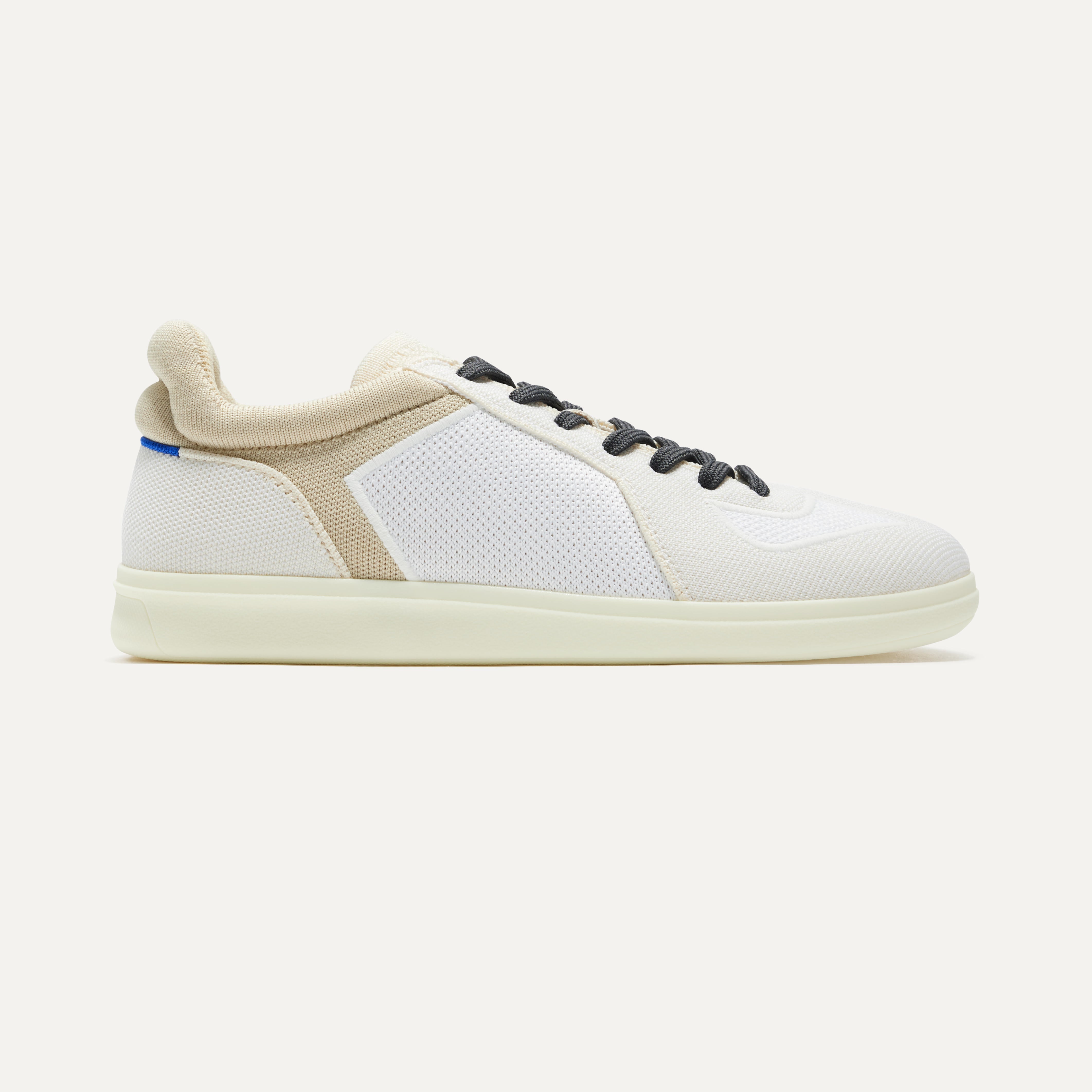 The RS01 Sneaker in Arctic Stone shown from the side.