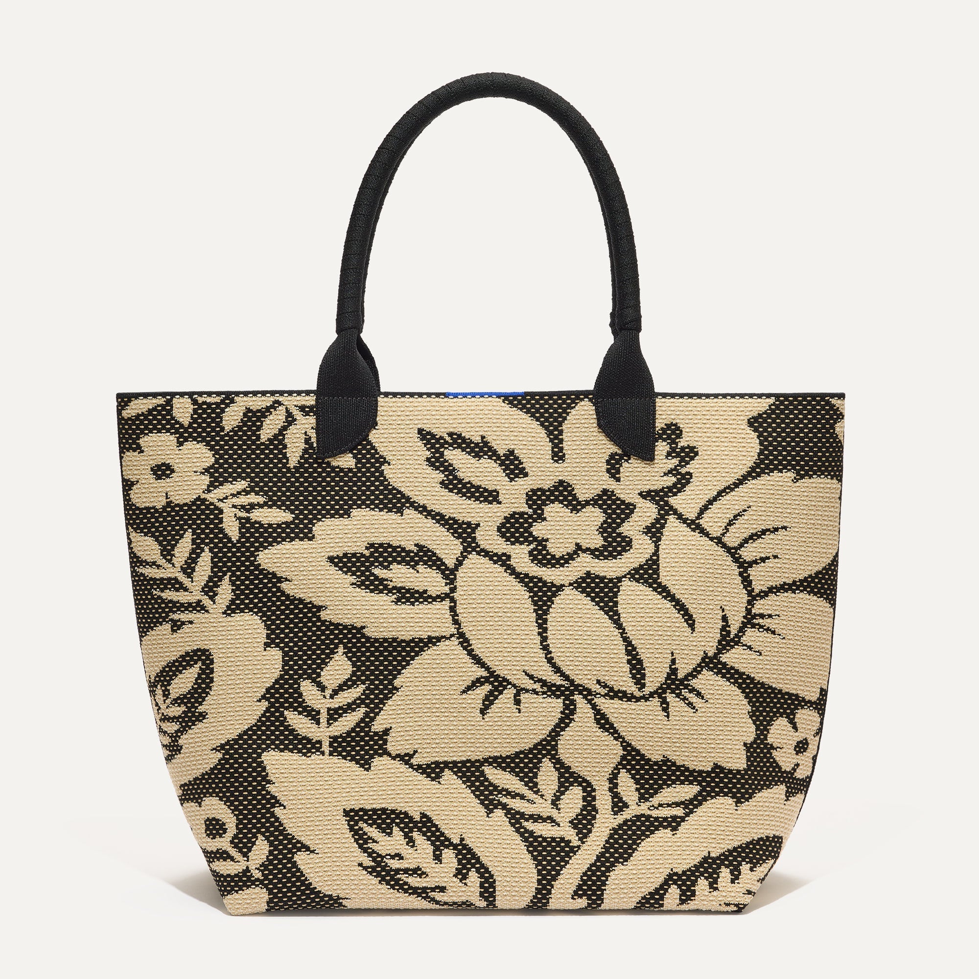 PLP |The Lightweight Tote in Jardin Black shown from the front. 