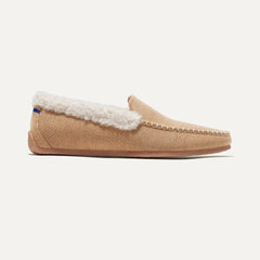 The Slipper in Nutmeg shown from the side.