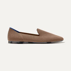 side | The Almond Loafer in Portobello shown from the side.