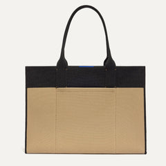 PLP |The Classic Tote in Tiramisu, shown from the front. 