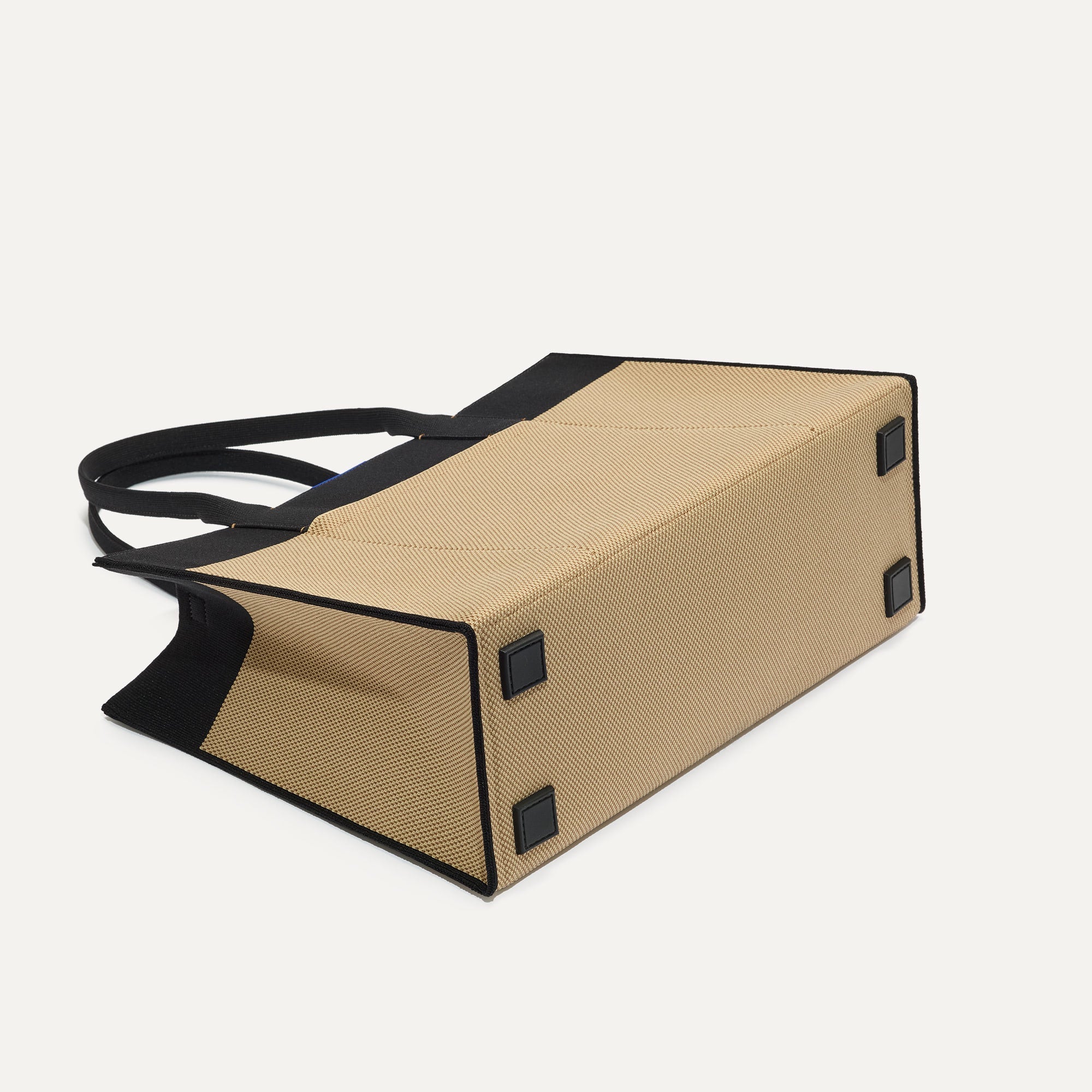 The Classic Tote in Tiramisu, shown from the bottom. 