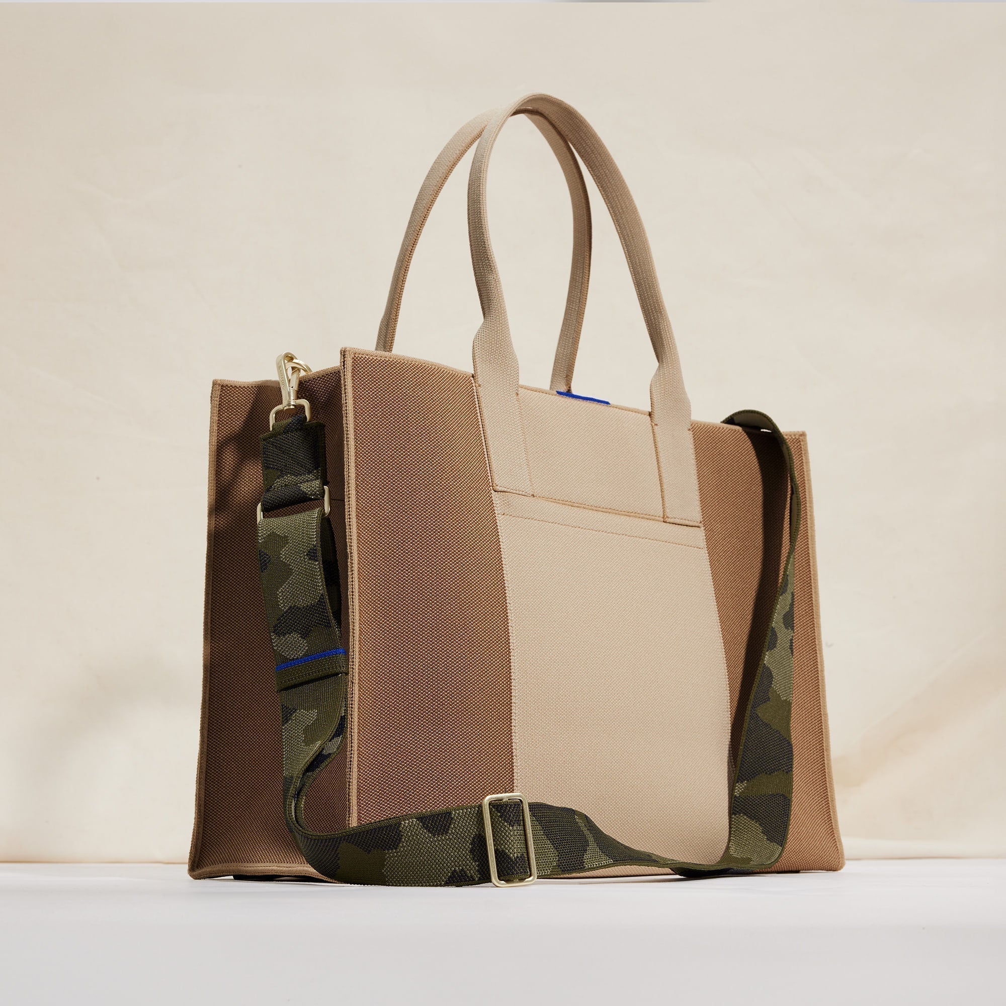 hover | Overlay:: Shown with The Classic Tote (sold separately.) | Alt::The Crossbody Strap in Spruce Camo, shown paired with The Classic Tote.