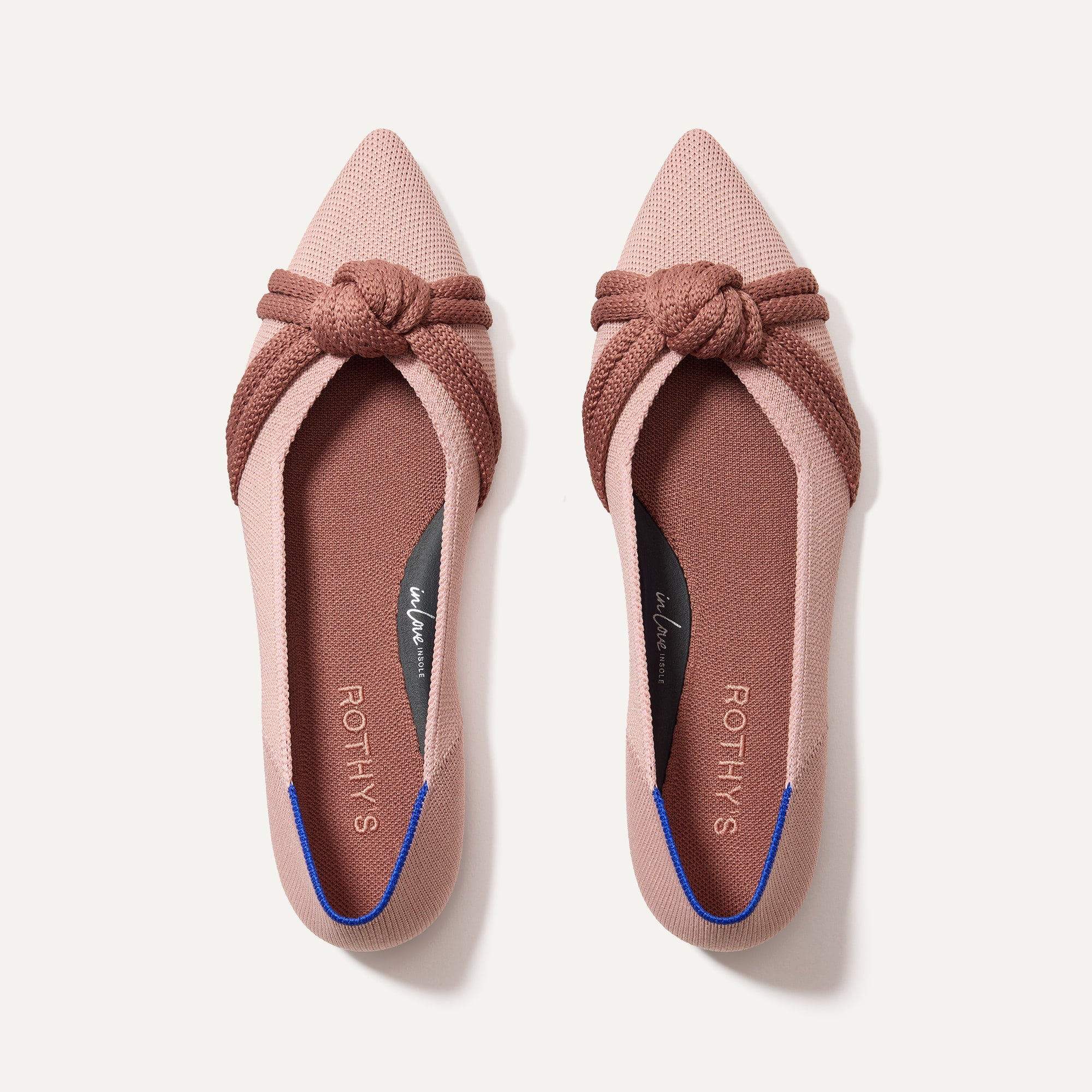 The Knot Point II in Maple Pink shown from the top.