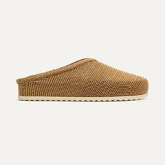 side | The Casual Clog in Wheat Rafia Knit shown from the side.