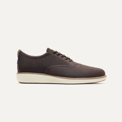 side | The Oxford in Deep Brown shown from the side. 