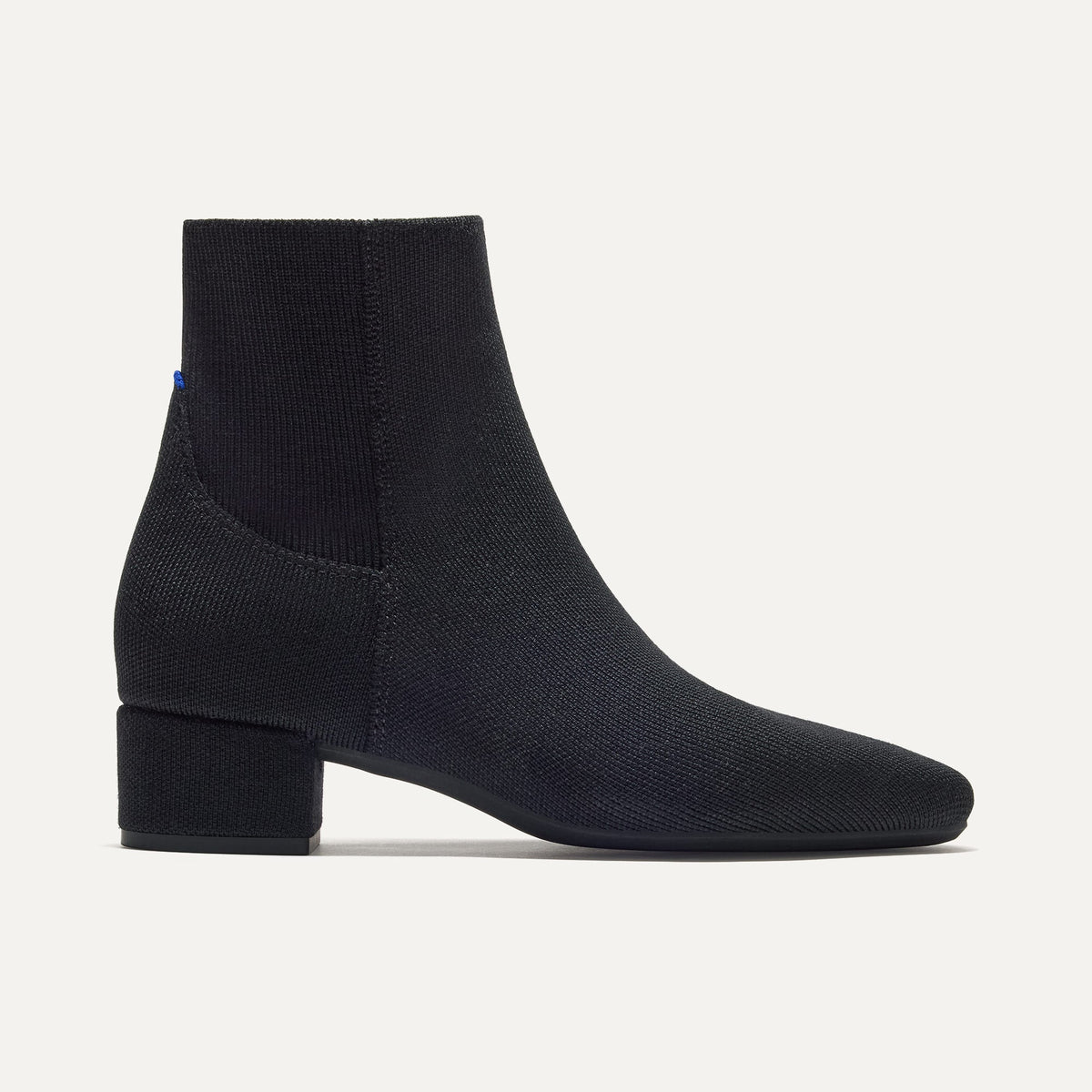 side | The Classic Boot in Black shown from the side.