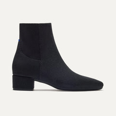 side | The Classic Boot in Black shown from the side.