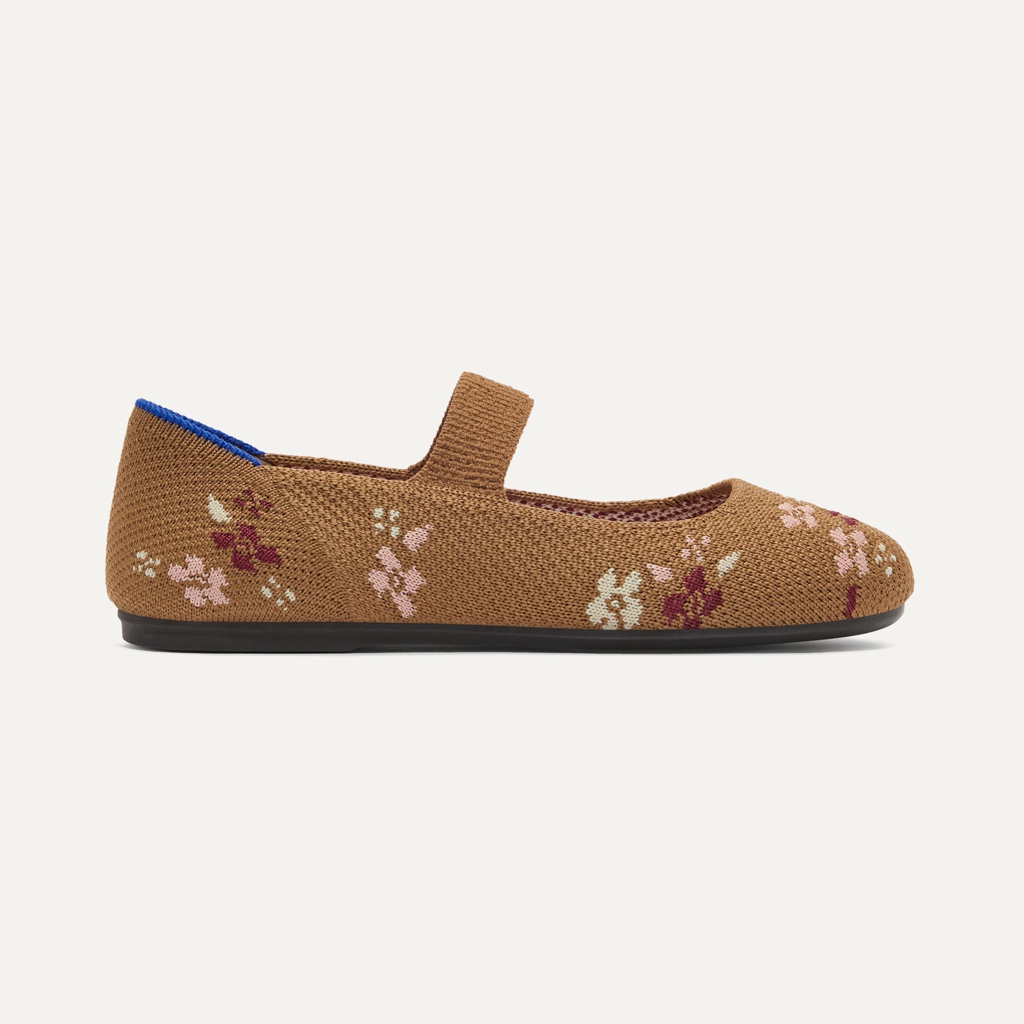 side | The Kids Mary Jane in Tawny Twig shown from the side.