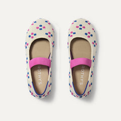 The Kids Mary Jane in Bubblegum Pop shown from the top.