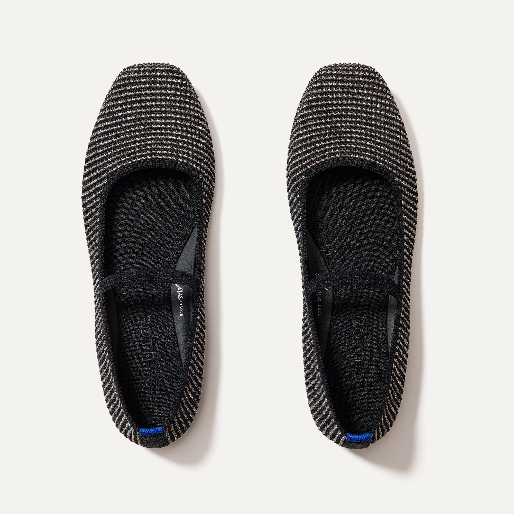 The Max Square Mary Jane in Star Studded shown from the top.