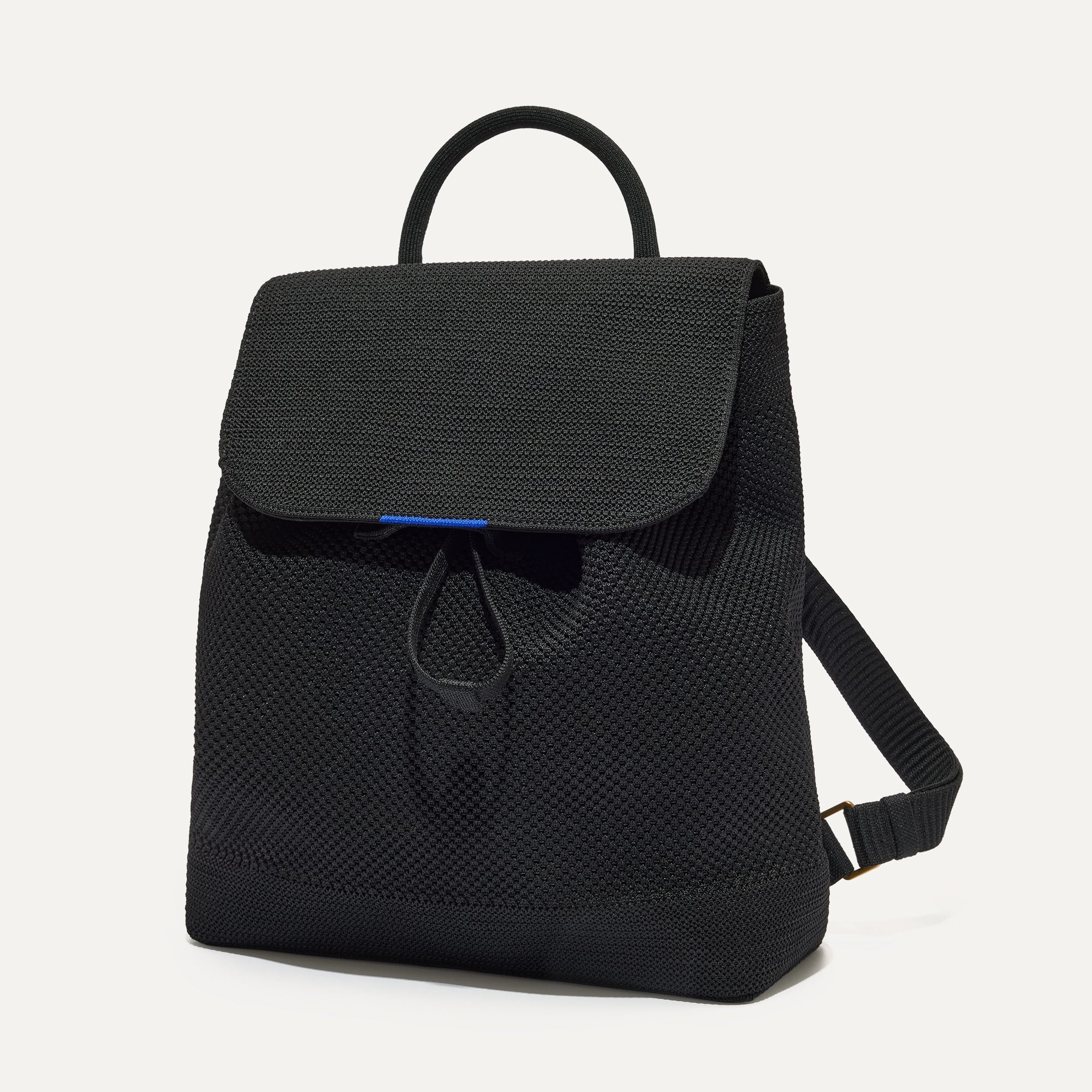PDP |The Cinch Back Pack in Black shown from the front.