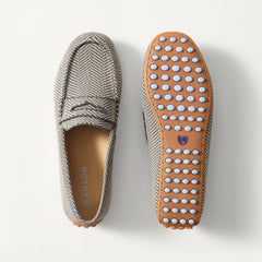 EXT | The Daily Driver in Iron Herringbone shown from the top. 