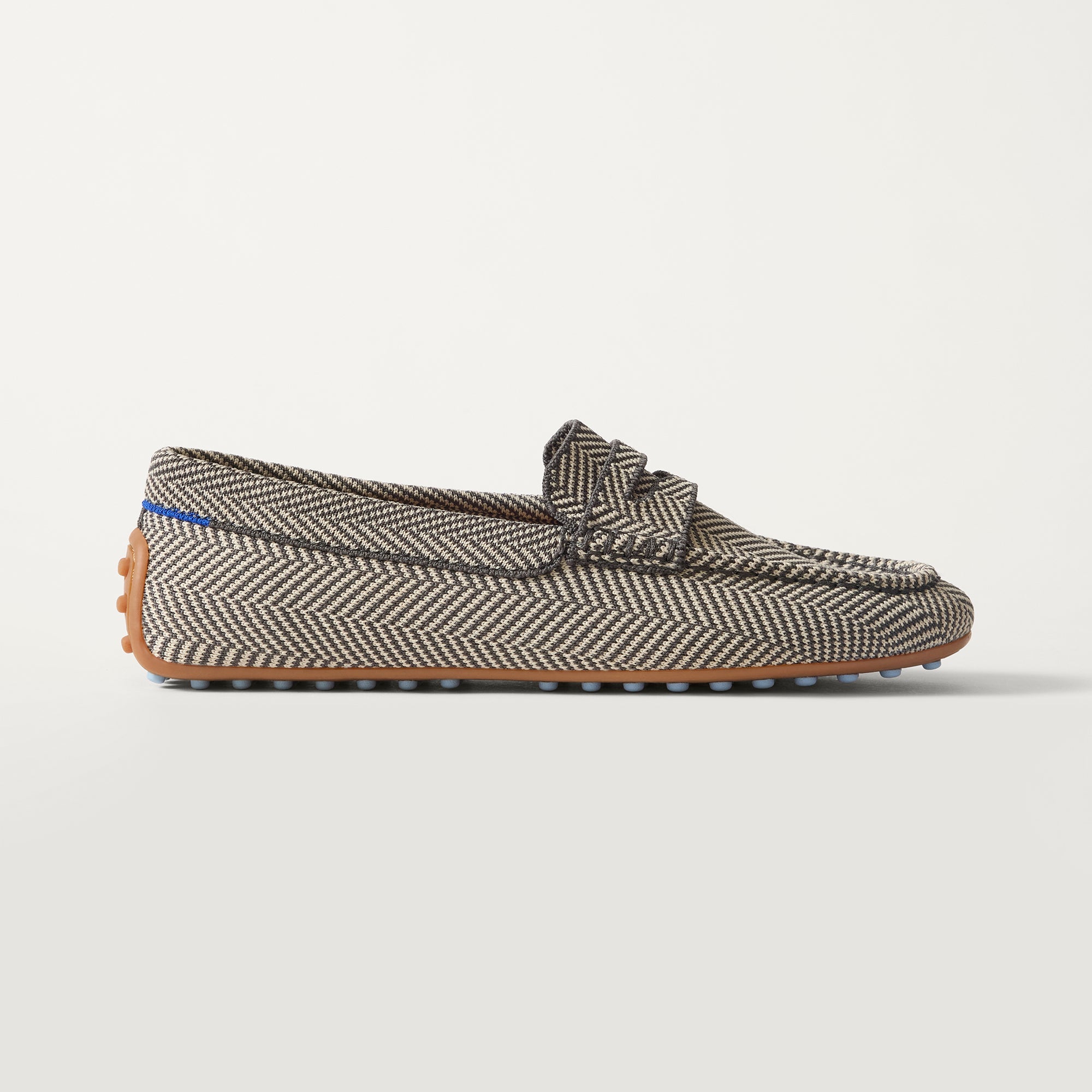 side | The Daily Driver in Iron Herringbone shown from the side. 
