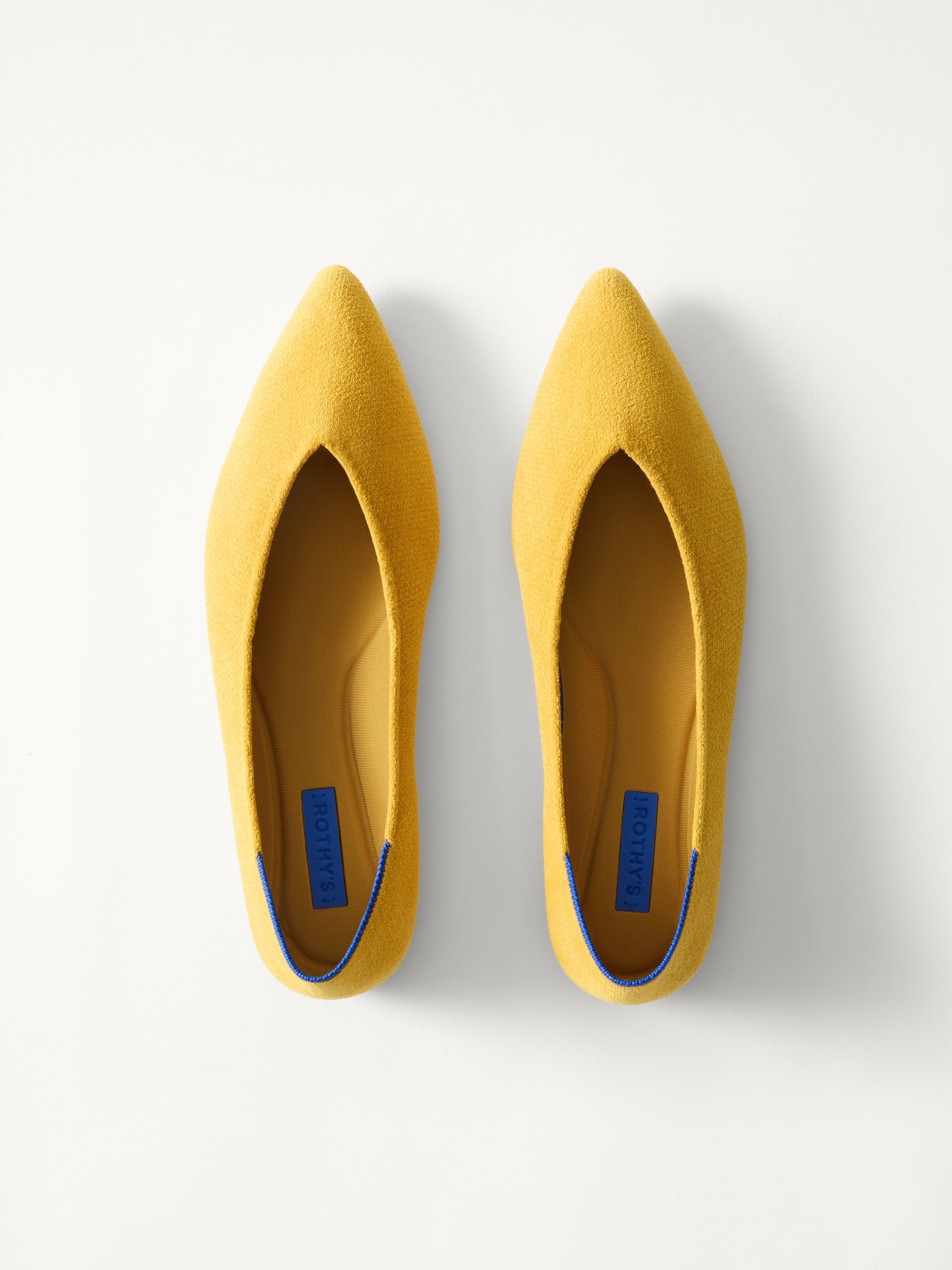 PLP | The Point III in ReVelvet Saffron shown from the top.