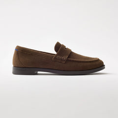 side | The Penny Loafer in ReVelvet Bistro shown from the side. 
