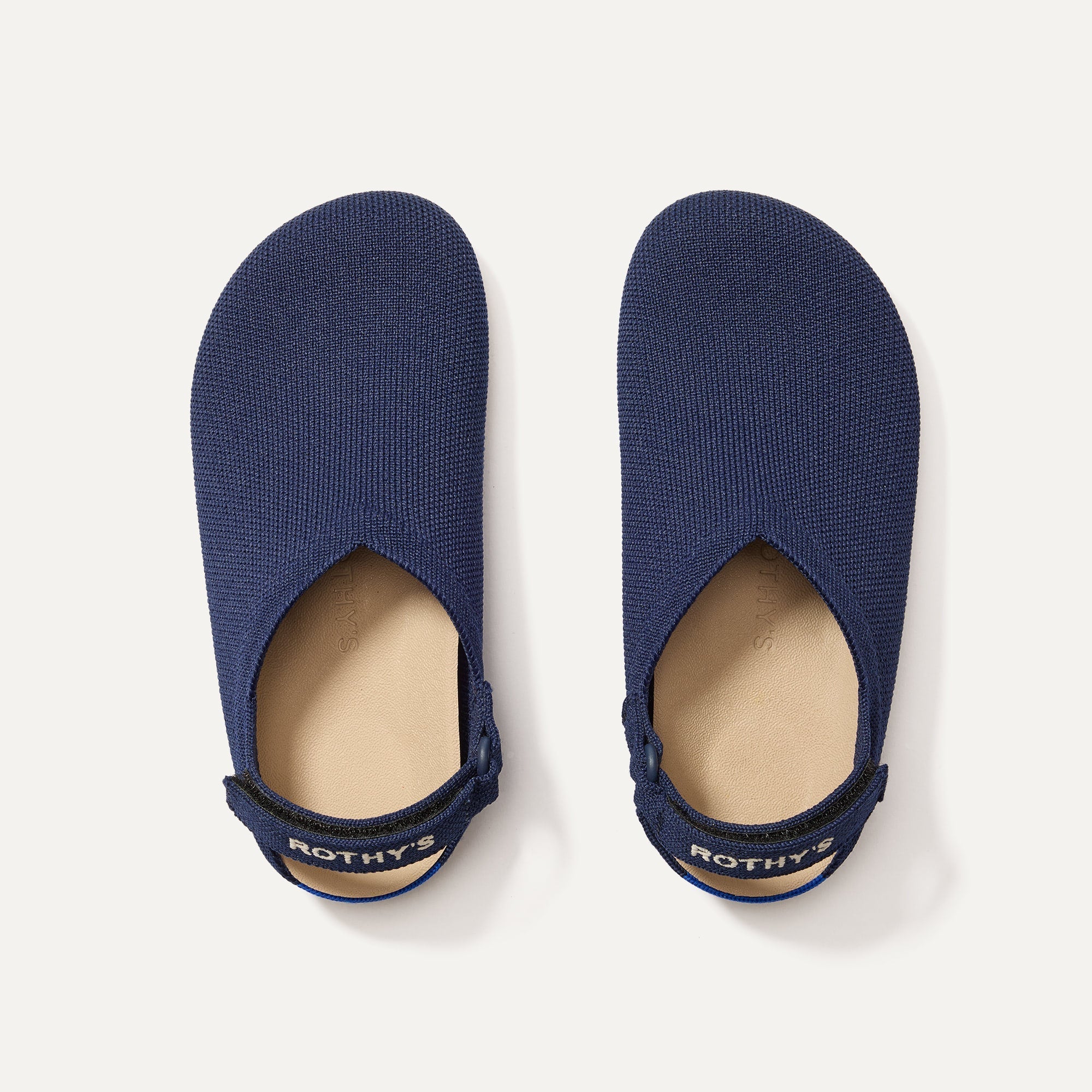 The Kids Clog in Midnight Confetti shown from the top. 