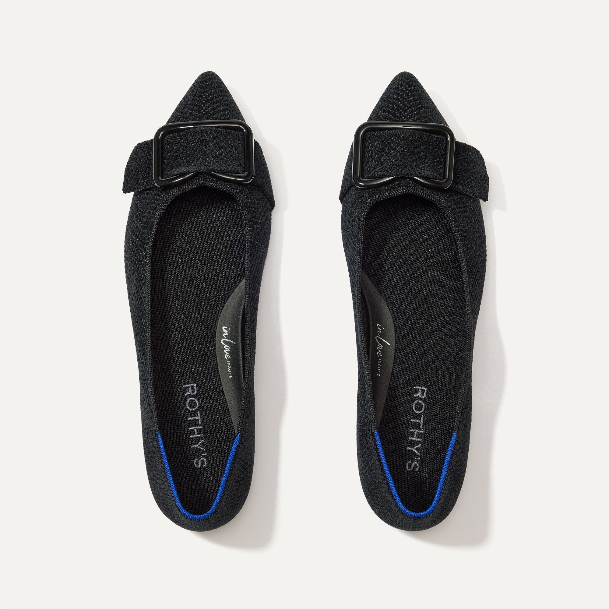 The Emblem Point II in ReVelvet™ Black shown from the top.