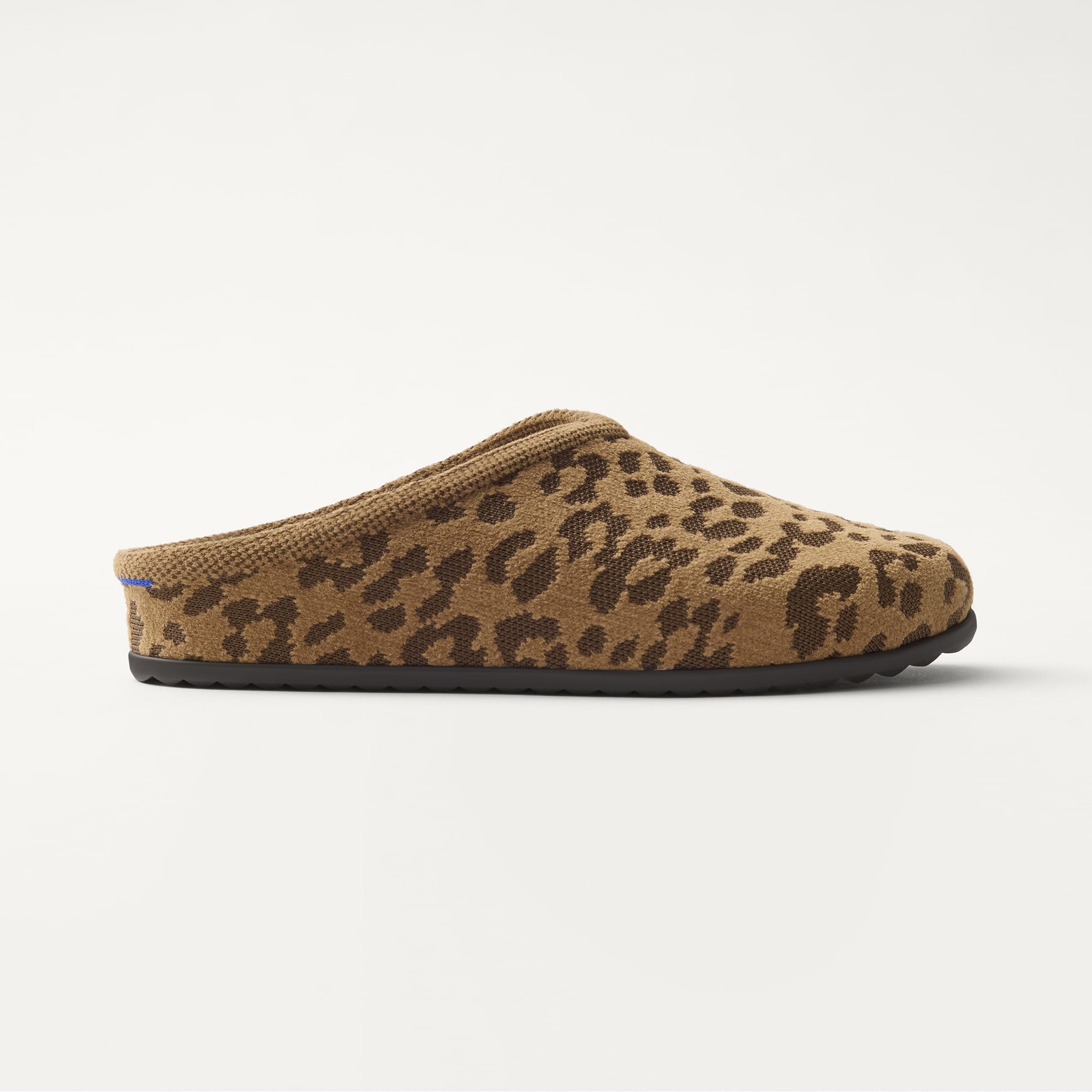 side | The Casual Clog in ReVelvet™ Khaki Cat shown from the side.