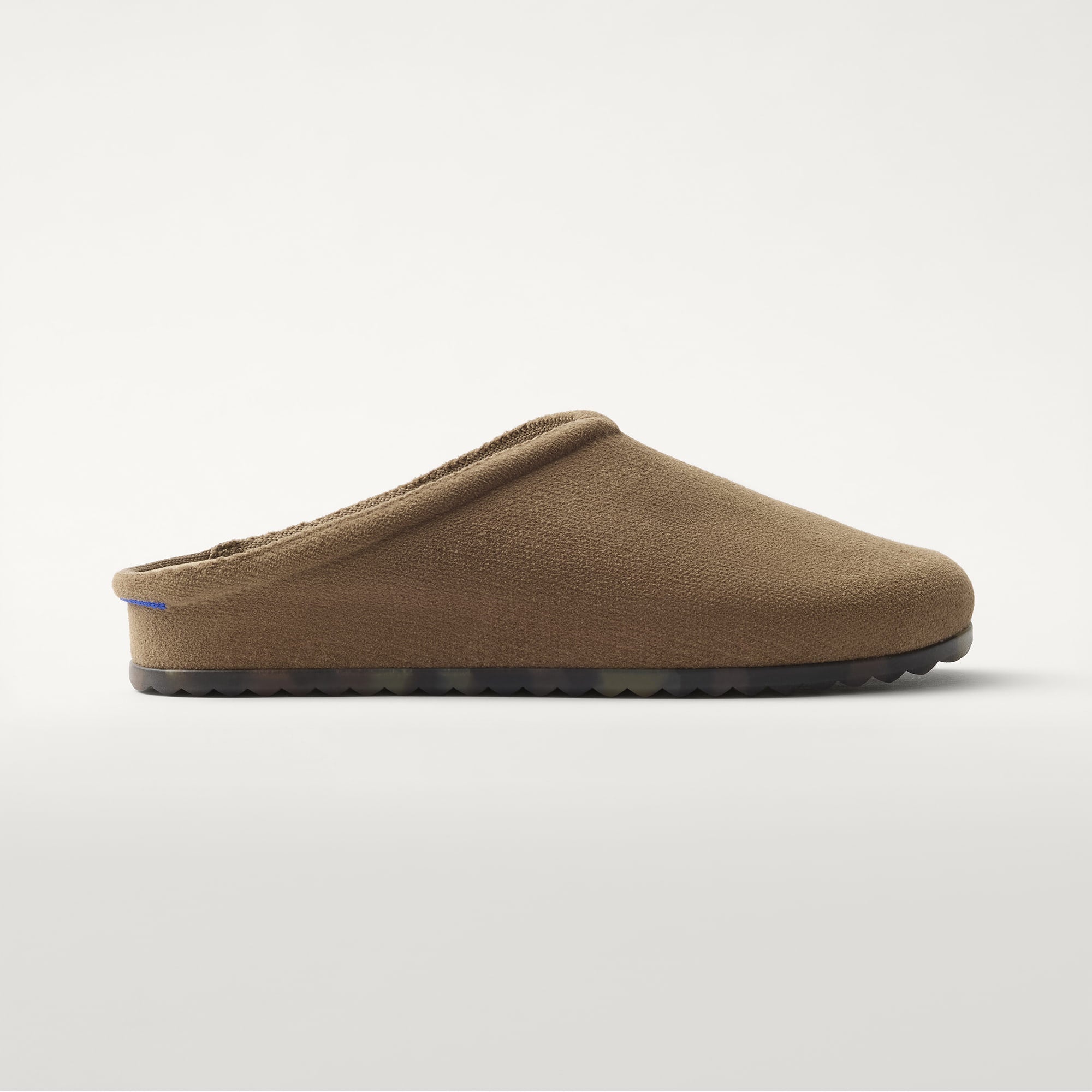 side | The Casual Clog in ReVelvet™ Portobello shown from the side.