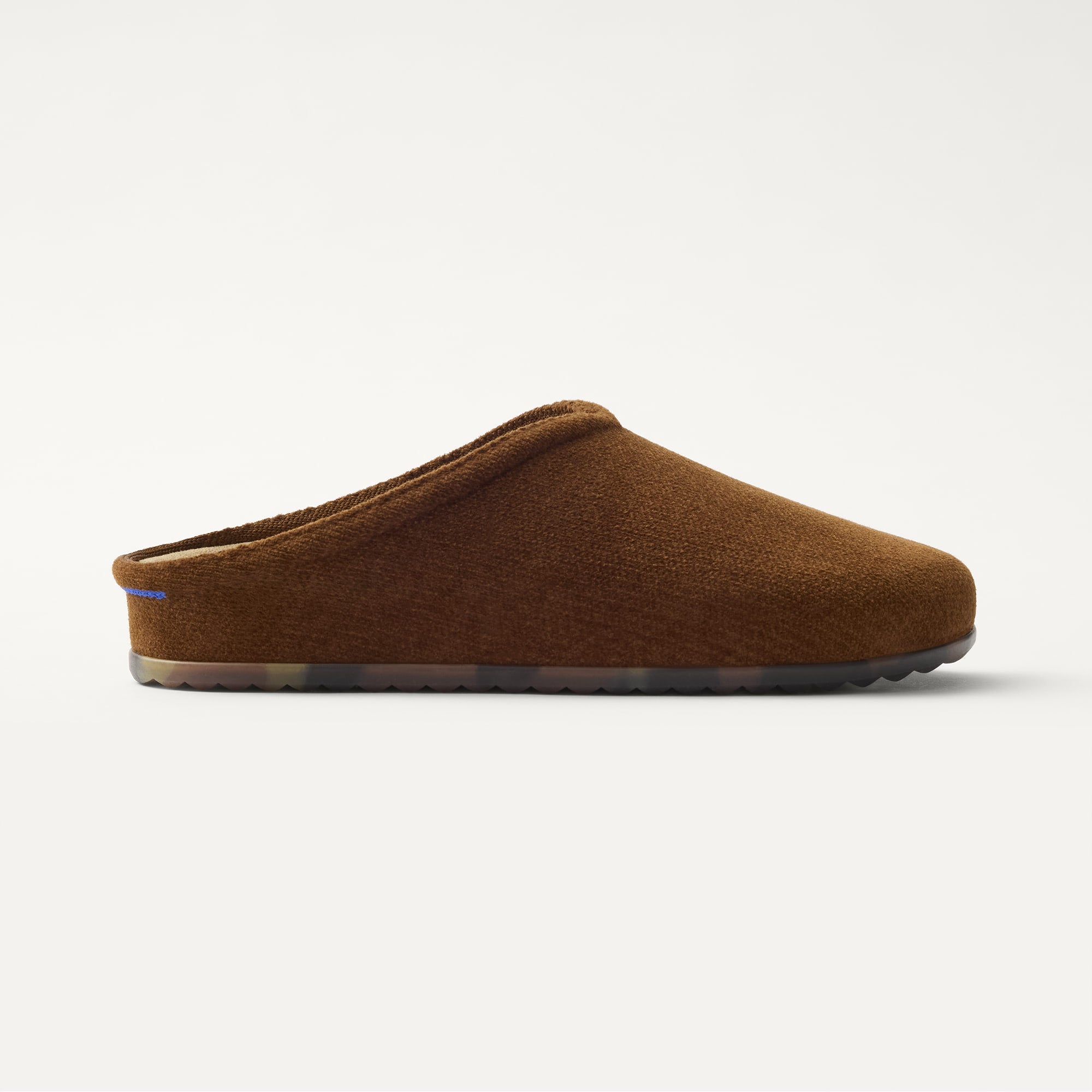 side | The Casual Clog in ReVelvet™ Russet shown from the side.