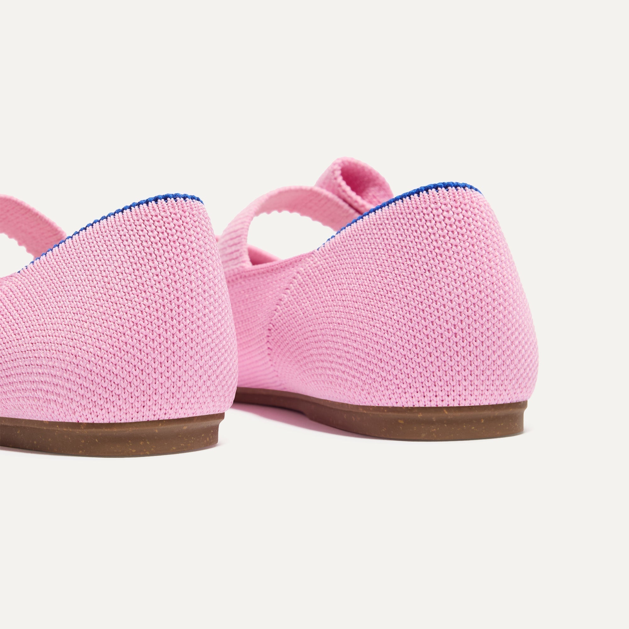Close up of the heel of The Kids Tux Bow Mary Jane in Tutu.
