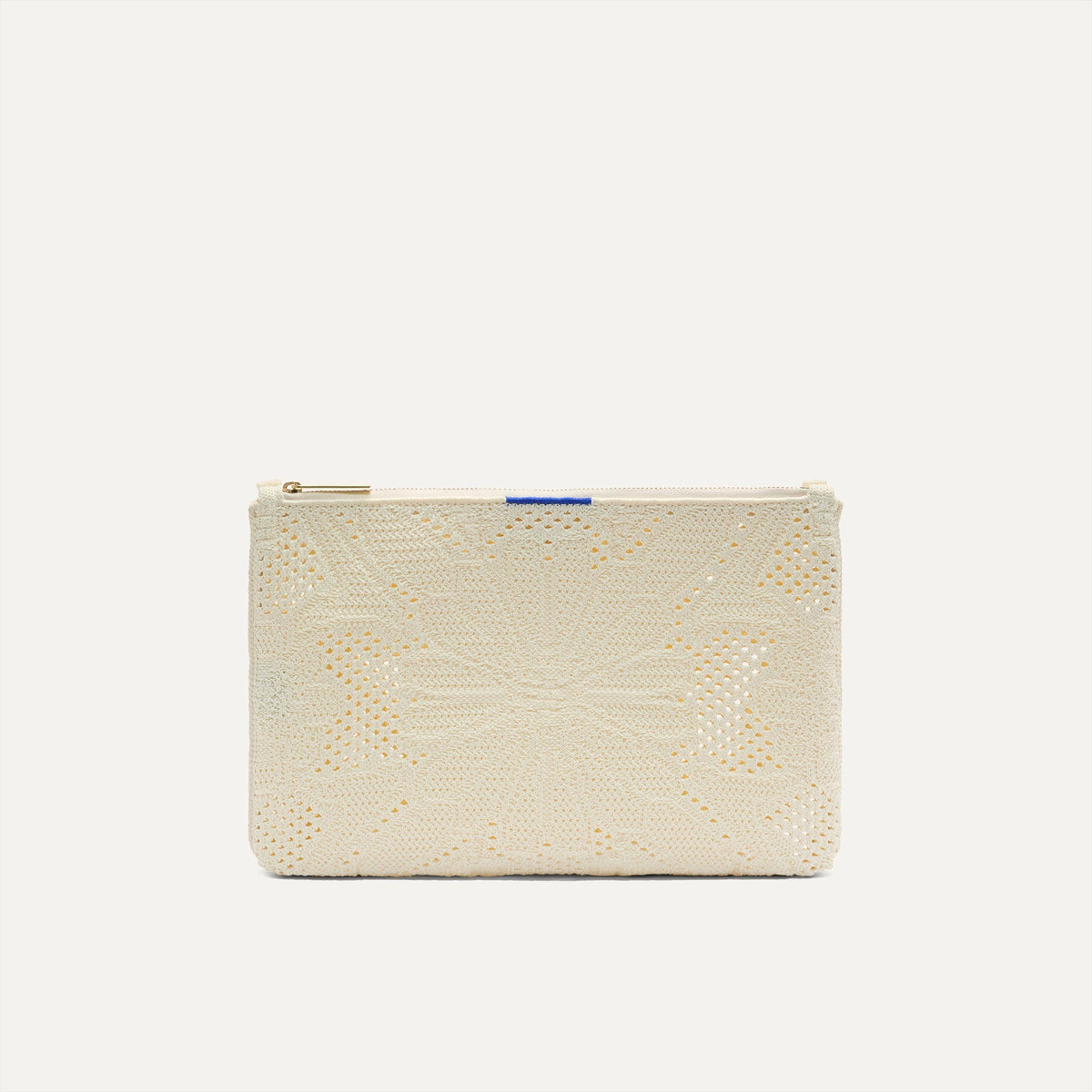 PLP |The Convertible Clutch in Moonflower, shown from the front.