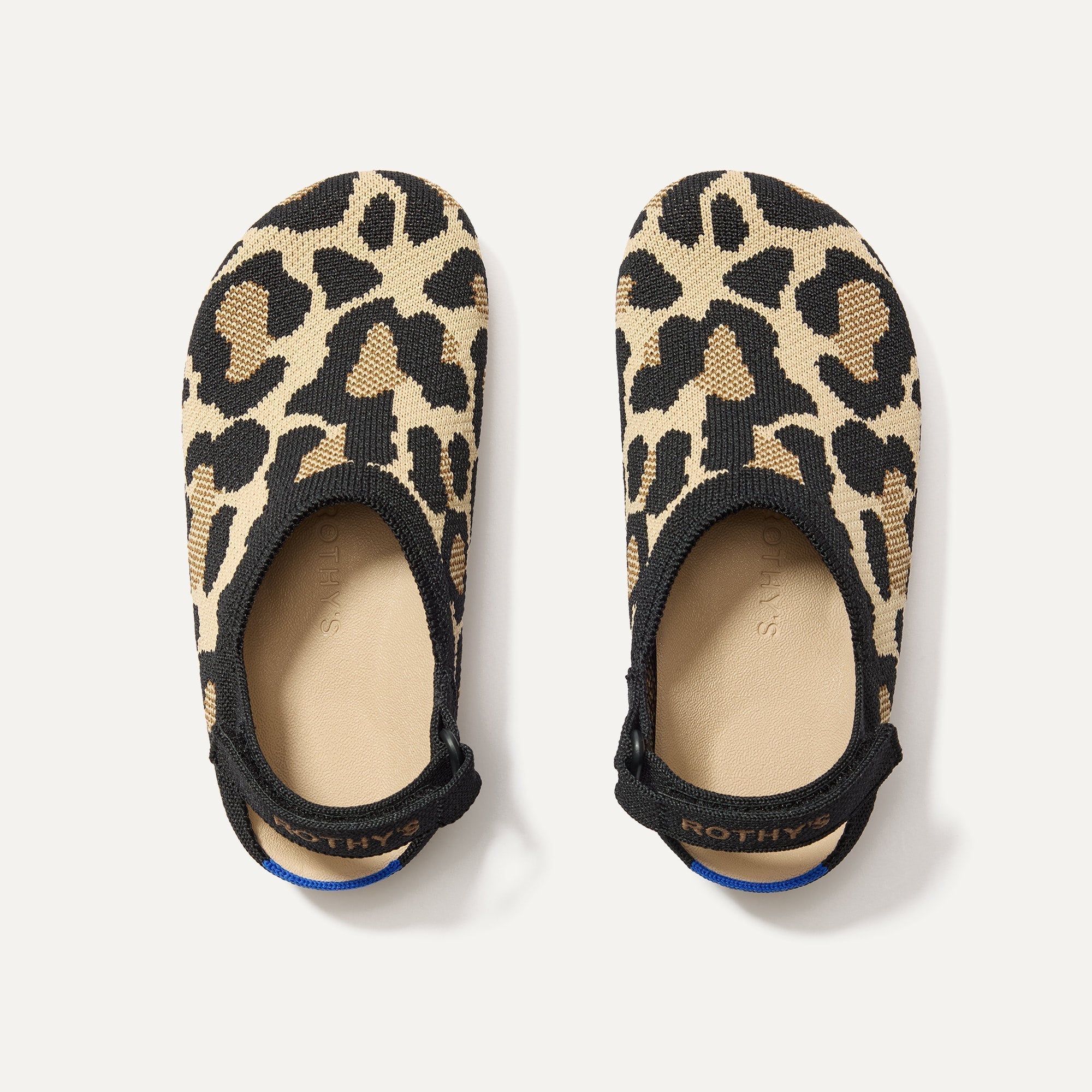 The Kids Clog in Desert Cat shown from the top. 