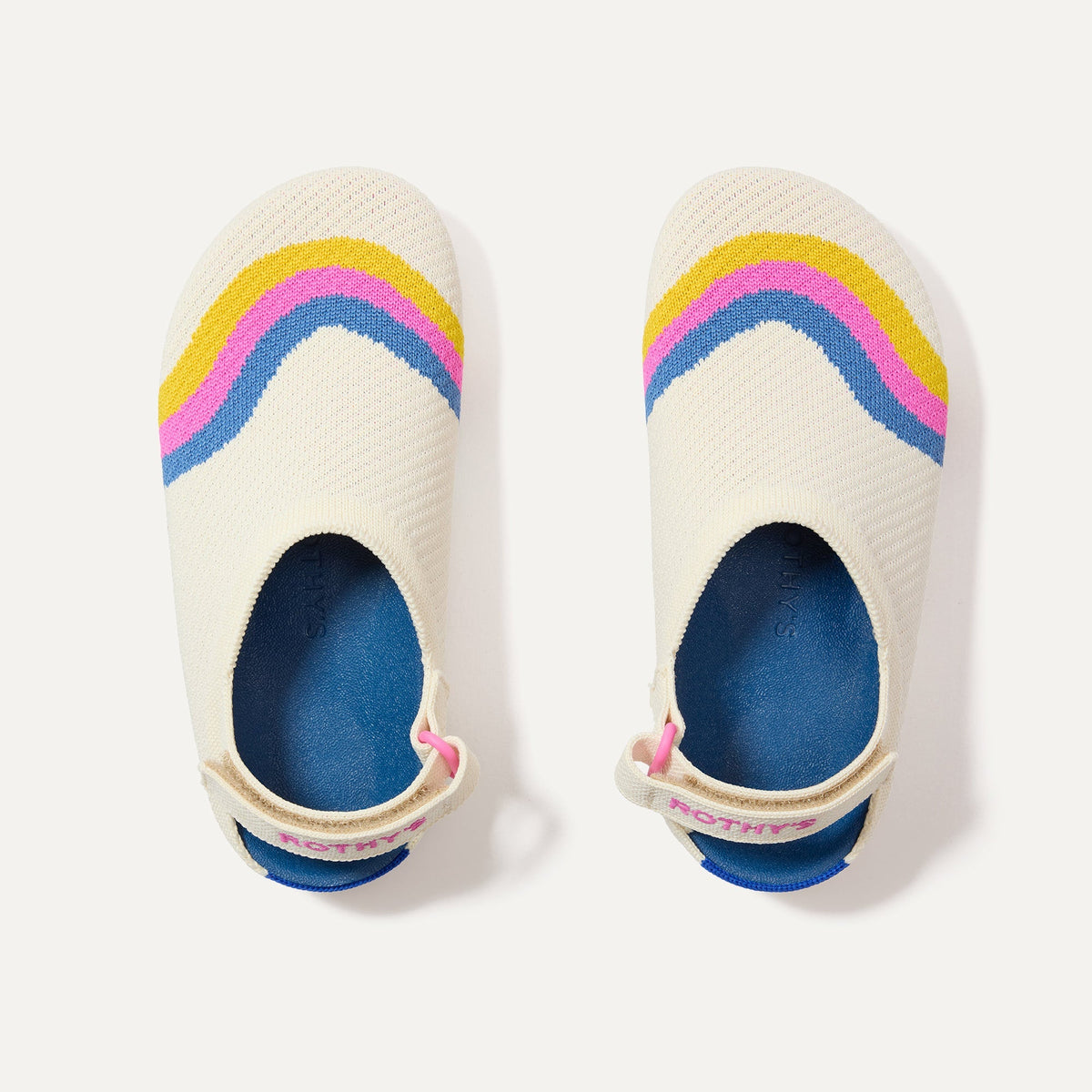 The Kids Clog in Retro Wave shown from the top. 