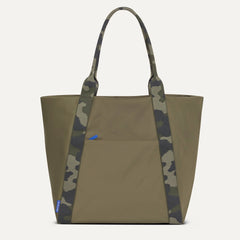 PDP |The Travel Tote in Forest shown from the front.