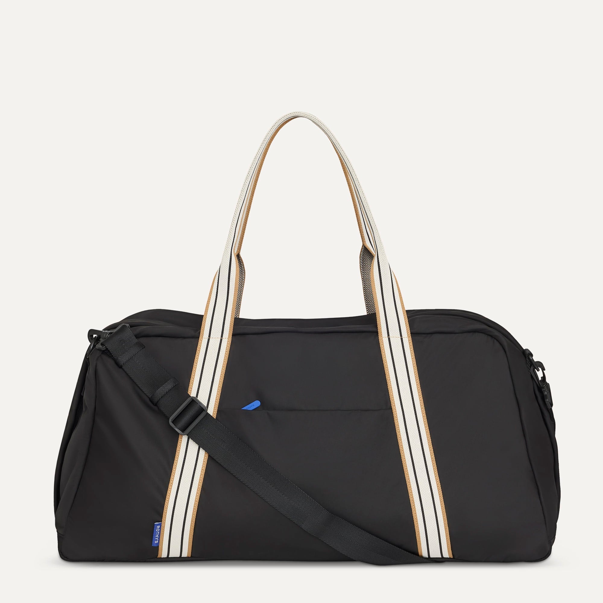 PLP |The Travel Duffle in Ink shown from the front. 