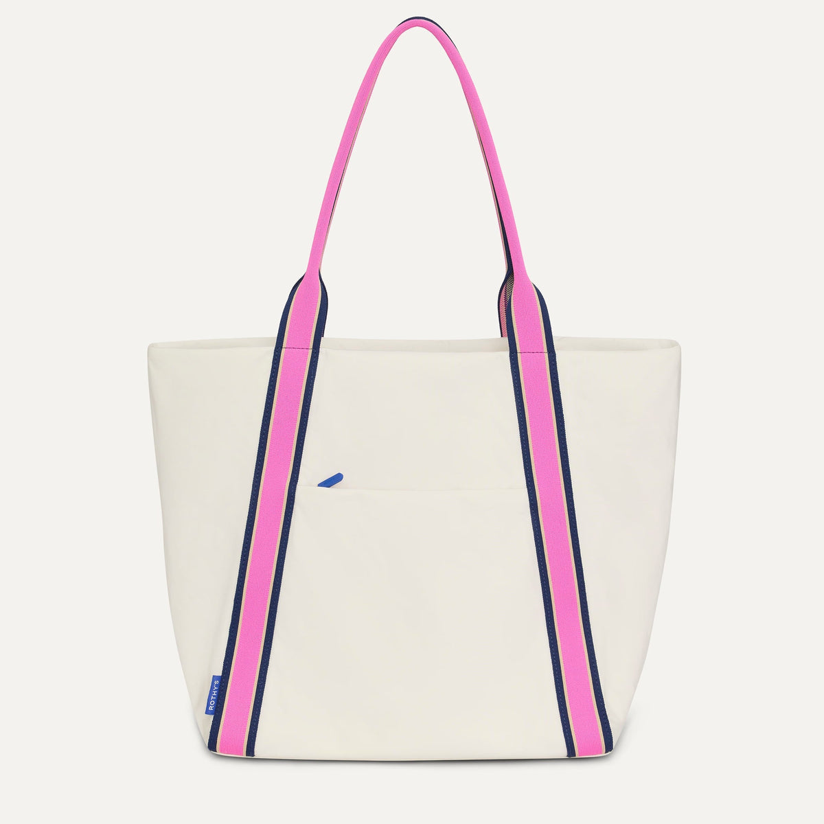 PLP |The Travel Tote in Optic shown from the front.