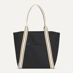 PDP |The Travel Tote in Ink shown from the front.