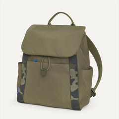 PDP |The Travel Cinch Backpack in Forest shown from the front.