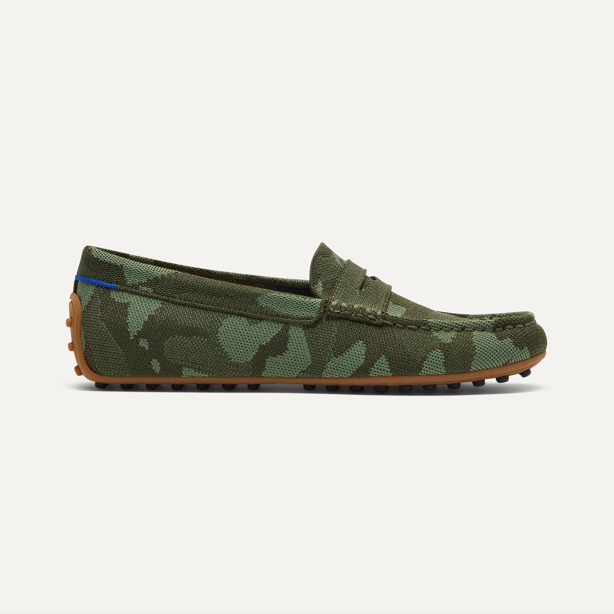 side | The Men's Daily Driver in Forest Camo shown from the side. 