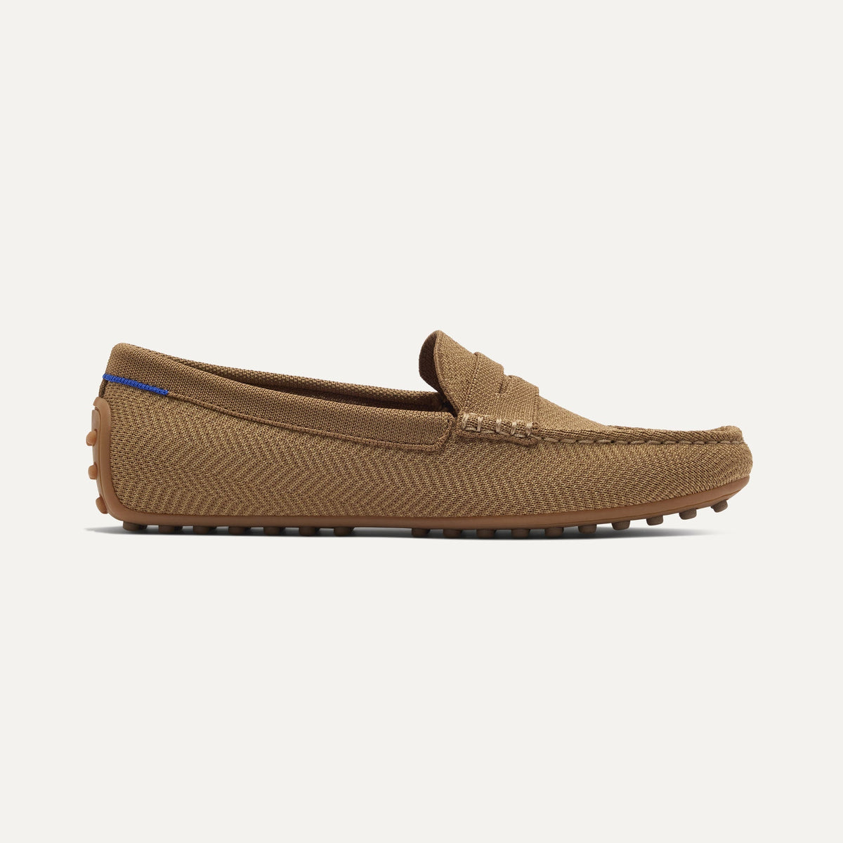 side | The Men's Daily Driver in Oak Herringbone shown from the side. 