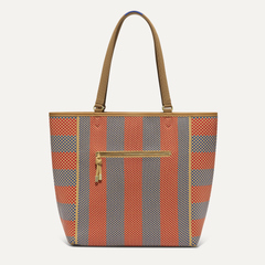 PDP |The Two-Way Tote in Sienna shown from the front.
