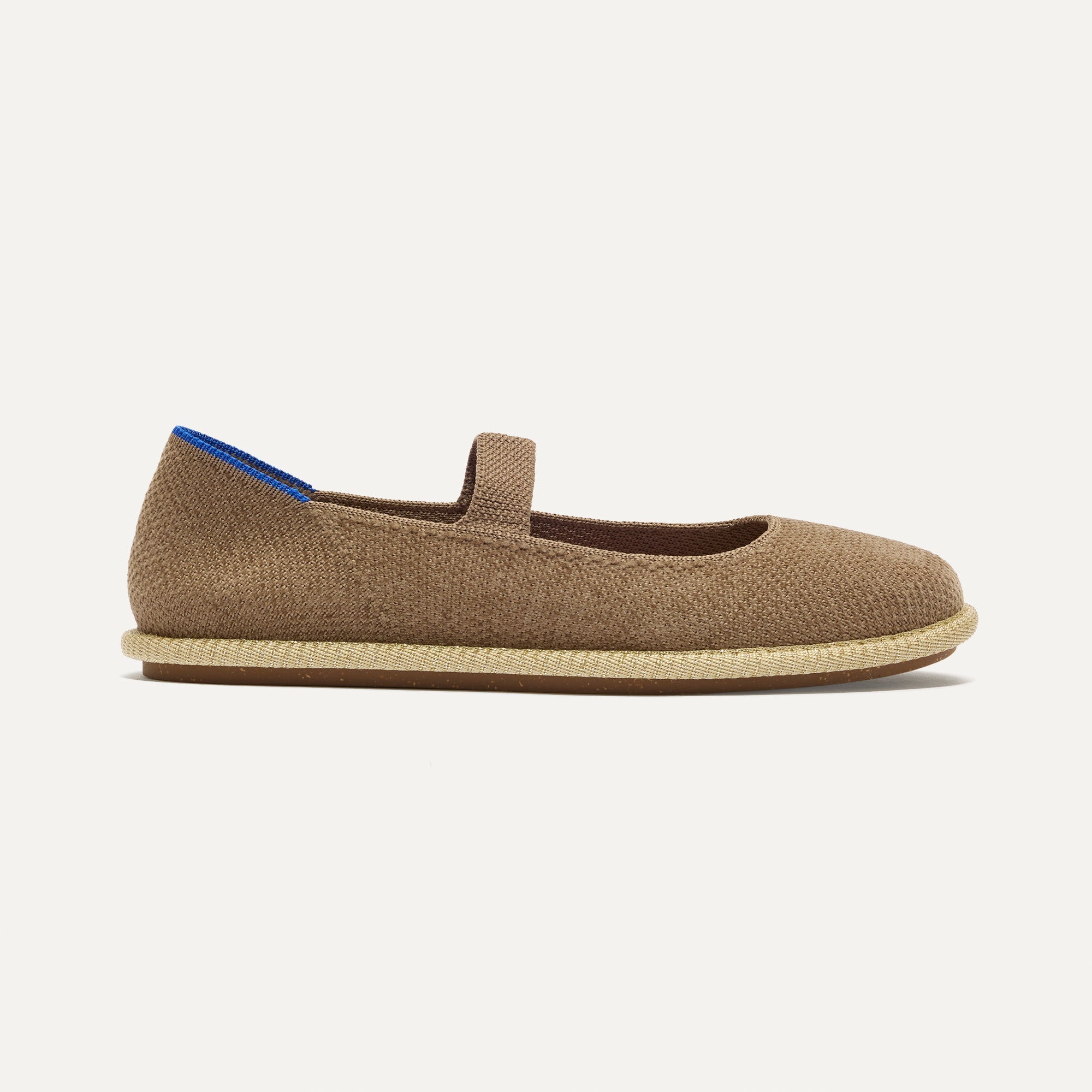 The Cruiser Mary Jane in ReVelvet™ Portobello shown from the side.