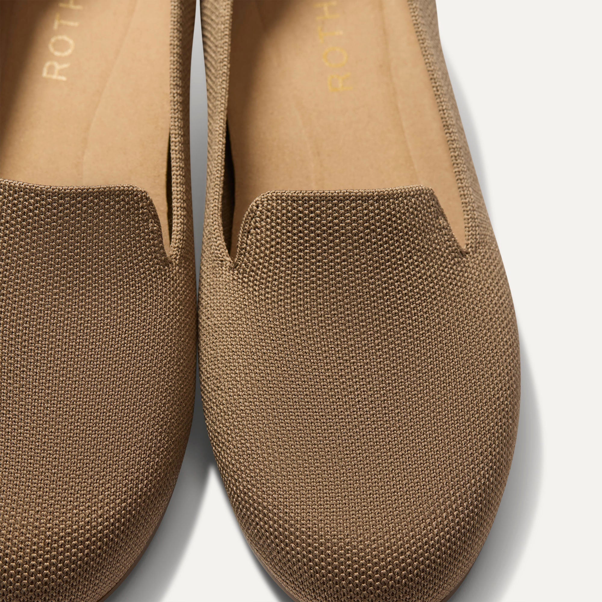macro | Close up of the toe and vamp of The Daily Loafer in Portobello. 