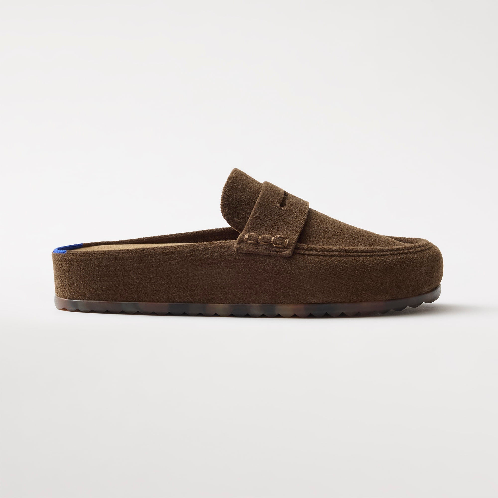 side | The Penny Clog in ReVelvet™ Bistro shown from the side.
