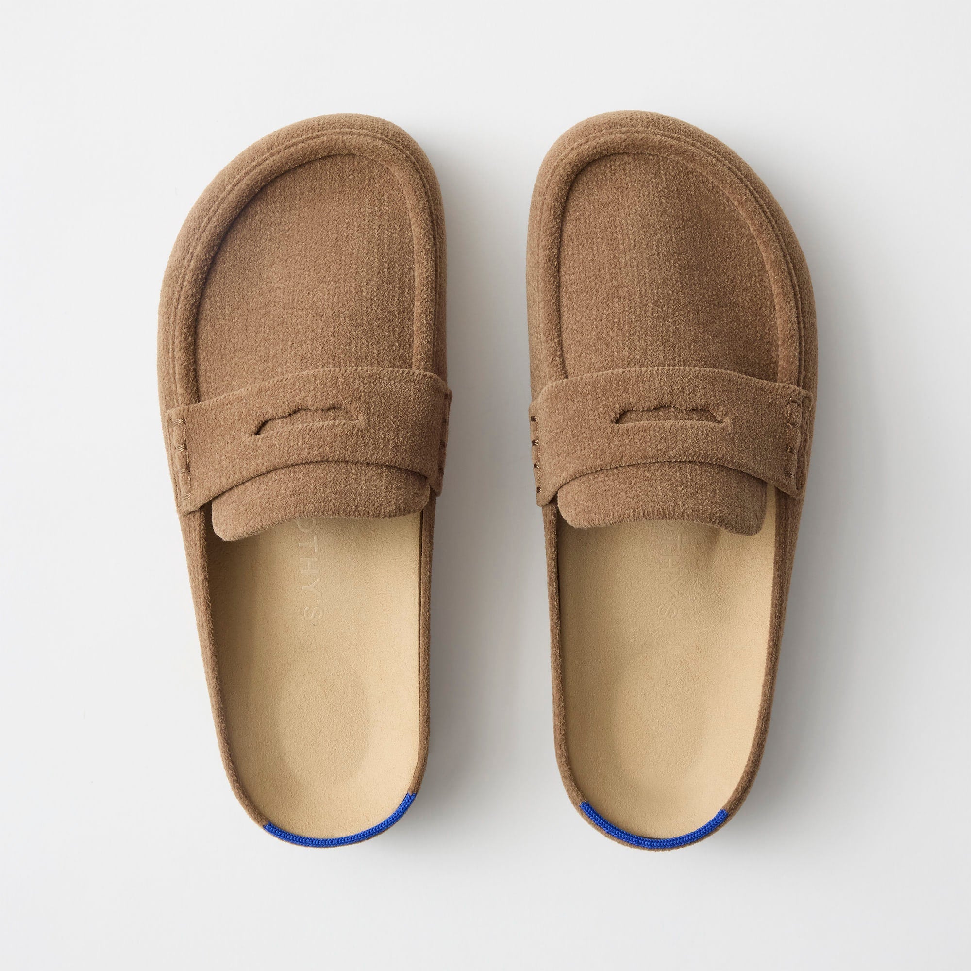 PDP |The Penny Clog in ReVelvet™ Portobello shown from the top. 