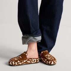 hover | Model wearing The Penny Clog in ReVelvet™ Rodeo Torte.