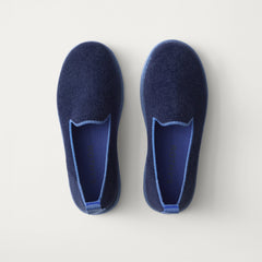 PDP | The Mini Loafer in ReVelvet™ Sailor shown from the top.